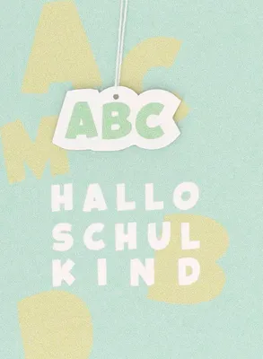 Produktbild von Räder Minikarte ABC Hallo Schulkind