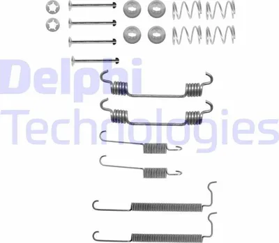 Produktbild von DELPHI Zubehörsatz Bremsbacken LY1134 Hinten für OPEL ZAFIRA B (A05)