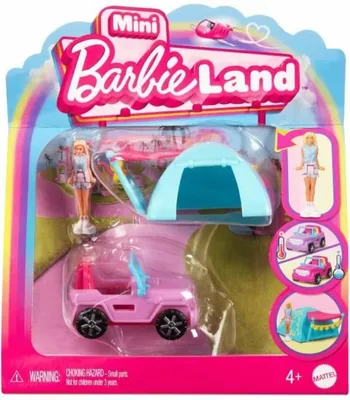 Immagine prodotto di BARBIE Mini Barbieland Mini veicolo dei sogni + mini Barbie - modello casuale