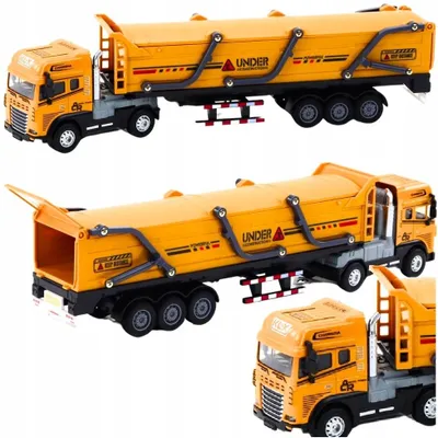 Produktbild von QULKI Sattelzug mit Transportanhänger mit Antrieb, Licht & Sound