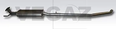 Produktbild von VEGAZ OS-784 Mittelschalldämpfer Schalldämpfer für OPEL Mokka / Mokka X (J13) für VAUXHALL Mokka / Mokka X (J13)