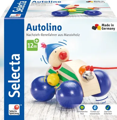 Produktbild von Selecta Nachziehspielzeug Autolino