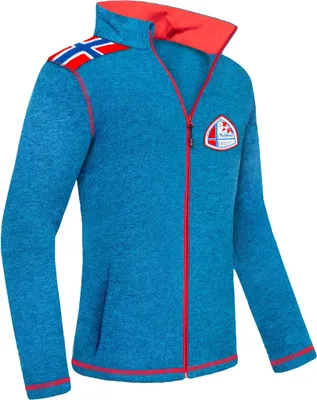 Zdjęcie produktu dla Kurtka polarowa Nebulus NORSKY men, ciepła kurtka polarowa, z długim zamkiem błyskawicznym, P4955 - men, malibu mottled, M