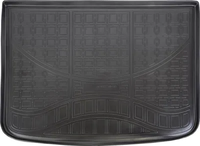Image de Tapis De Coffre en Caoutchouc TPE Pour Mercedes A Class W176 2012-2018 Hatchback, Bord Haut, Noir, Antidérapant, Toutes Saisons