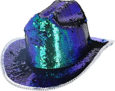 Produktbild von Fever - "Deluxe" Cowboyhut für Herren/Damen Uni SM1524 (Einheitsgröße) (Grün/Blau)