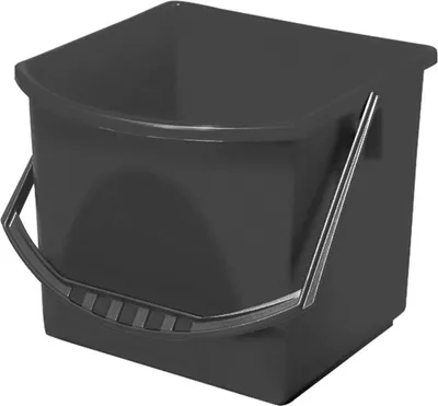 Produktbild von VERMOP Eimer 17 L, anthrazit, 31 x 32,5 x 26,5 cm | 1 Stück
