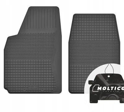 Imagen del producto de Alfombrillas de goma para elantera con borde, aptas para todas las estaciones, para Audi A6 C7 (2011-2018)