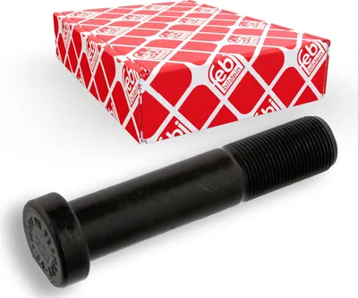 Produktbild von FEBI BILSTEIN Radbolzen 03552 Hinten passend für MERCEDES-BENZ Citaro (O 530) 115mm Stahl 0,361kg