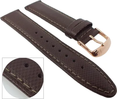 Produktbild von Festina | Uhrenarmband 21mm Leder braun für F16863 mit Prägung