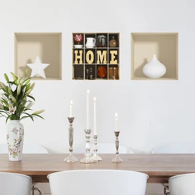 Image de Autocollant décoratif pour la maison avec effet 3D, 30 x 90 cm