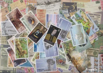 Produktbild von Briefmarken Salomoninseln 50 verschiedene Marken