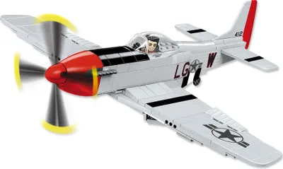 Produktbild von COBI 5806 North American P-51D Mustang 265 hochwertige Blöcke Konstruktionsspielzeug Bausteine + Mauspad von Juminox Gratis