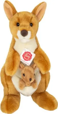 Produktbild von Teddy Hermann Känguru mit Baby 30 cm