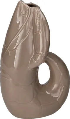 Produktbild von Gift Company Madame Crevette Hummer Vase L sandstone 32cm