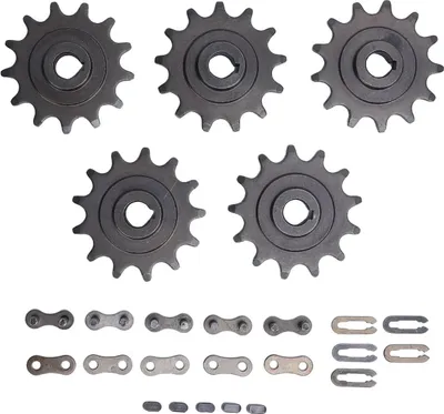 Produktbild von 410 13T Heckmotor -Kettenrad mit Modell Master Link Set für Go Kart Motorrad ATV Quad