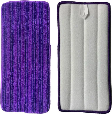 Image de INF Tampons de rechange pour balai à franges (paquet de 2) Violet