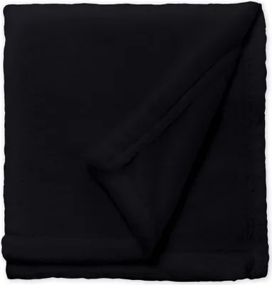 Produktbild von Kuscheldecke Flauschig 220x240 cm schwarz warm kuschelig Tagesdecke Fleecedecke