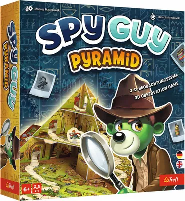 Immagine prodotto di Trefl Spy Guy Junior Pyramid 3 D, Beobachtungsspiel, Deutsche Version, ab 6 Jahren, 02736