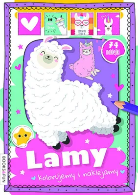 Produktbild von Kolorowanka Kolorujemy i naklejamy Lamy