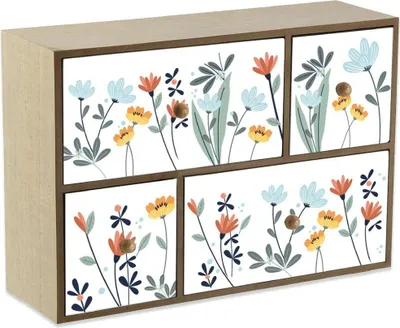 Obrázok produktu pre Šperkovnica versa selene 11 x 32 x 32 cm mdf drevo