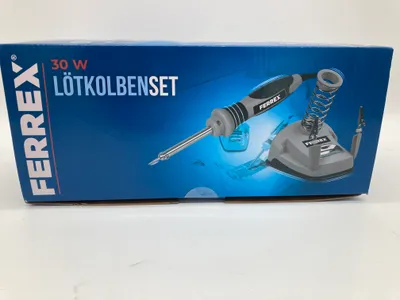 Produktbild von Ferrex Lötkolben Lötkolbenset 39W Eisen Löten Ständer Werkzeug