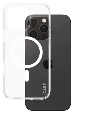 Produktbild von PanzerGlass CARE™ by ® Urban Combat Case Transparent m. Weiß MagSafe iPhone 16 Pro Max, Cover, Apple, Apple - iPhone 16 Pro Max, Transparent