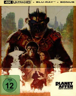 Produktbild von 4K Ultra HD Blu-ray Planet der Affen - New Kingdom