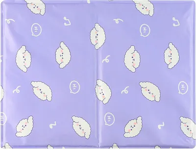 Produktbild von Kühlmatte für Hunde, strapazierfähige Kühlmatte für Haustiere, Ungiftiges Gel, Selbstkühlende Kissen, ideal für Hunde Katzen im heißen Sommer (45x60cm,Schafe)