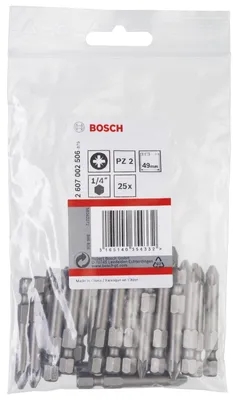 Produktbild von Schrauberbit Extra-Hart PZ 2, 49 mm, 25er-Pack