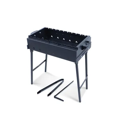 Produktbild von Mangal Klappbarer Grill SchaschlykOFF 60 für 10 Spieße, Stahl 2 mm