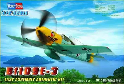 Produktbild von Hobby Boss Bf109E-3 Fighter 1:72, 80253