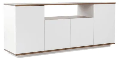 Image de CALICOSY - Buffet 4 portes et 1 niche centrale L180 cm - ARISTA