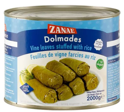 Zdjęcie produktu dla DOLMADAKIA – liście winogron nadziewane ryżem