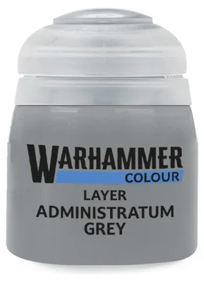 Produktbild von Warhammer Colour Layer Administratum Grey 12ml