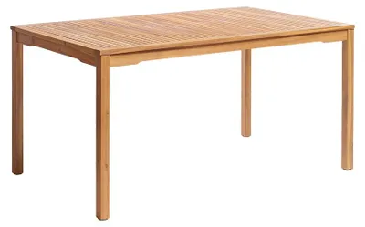 Produktbild von Gartentisch für 6 Personen aus massivem Akazienholz