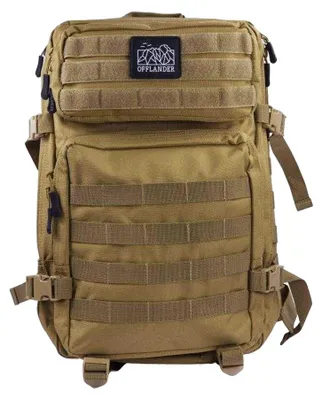 Produktbild von Offlander - "Survival" Wanderrucksack, 43L PP11598 (Einheitsgröße) (Braun)