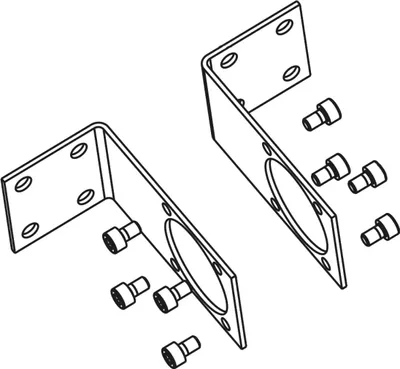 Produktbild von Aircraft Wandmontageset für S040, S050, S055