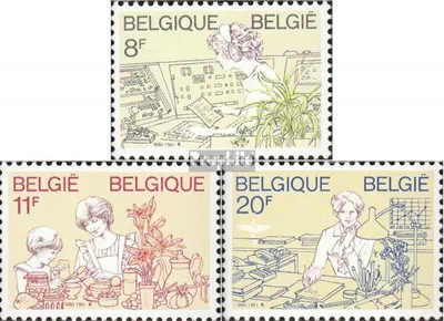 Produktbild von Briefmarken Belgien 1983 Mi 2138-2140 (kompl.Ausg.) postfrisch Frauen