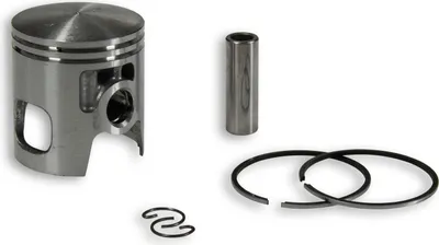 Produktbild von Kolben Malossi Ø 46,3mm, Kolbenbolzen Ø 12mm, 2 Kolbenringe trapezförmig