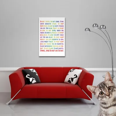 Immagine prodotto di Poster motivazionale - Sei coraggioso + 1 poster in formato 61x91,5cm