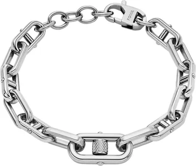Produktbild von Armbanden   Kettenarmband Fossil Silber   Kollektion Knox - mann