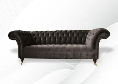 Produktbild von Chesterfield Original Möbel 3 Sitzer Couch Polster Sofas Couchen Textilsofa Neu