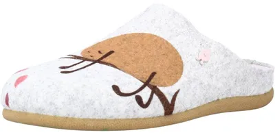 Productafbeelding van Damen slippers gemaakt van gerecycled PET-materiaal met een zachte polyesterrand