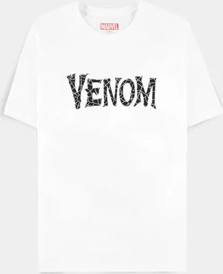 Imagen del producto de Camiseta de manga corta para hombre con el logotipo de Venom de Marvel - Talla L
