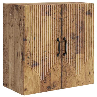 Zdjęcie produktu dla Szafka ścienna Stare drewno 59 x 31 x 60 cm Drewno inżynieryjne