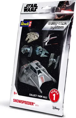 Produktbild von Revell 01104, Montagesatz, 1:52, Snowspeeder, Kunststoff, Star Wars, 8 Jahr(e)
