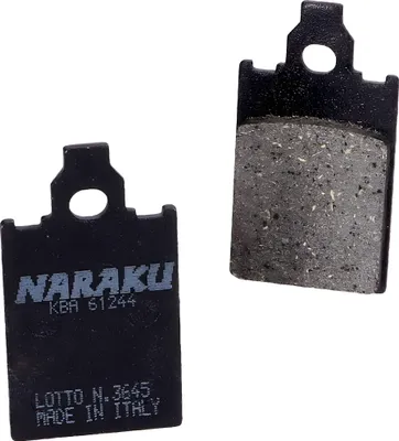 Obrázek produktu pro Brzdové destičky Naraku organic pro Aprilia, Malaguti, Piaggio, Simson