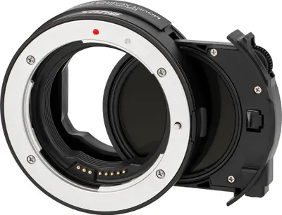 Produktbild von Objektivadapter mit Drop-In ND Filter für Canon EF-S Objektive an EOS RF Mount Autofokus EFTR-II