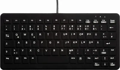 Obrázek produktu pro Contour Design Active Key AK-C4110, Kabel, USB, Membránový spínač, Černá