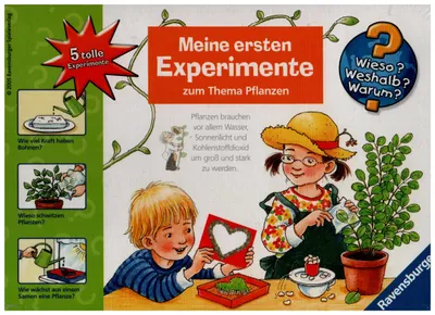 Produktbild von Ravensburger 18745 - Wieso? Weshalb? Warum? Meine ersten Experimente: Pflanzen